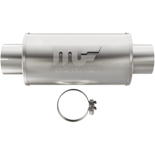 MagnaFlow 7 X 7in. Round Straight-Through Performance Exhaust Muffler 12775