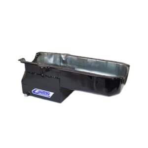 Canton 13-080BLK Oil Pan For Small Block Chevy Bracket Drag Race Pan