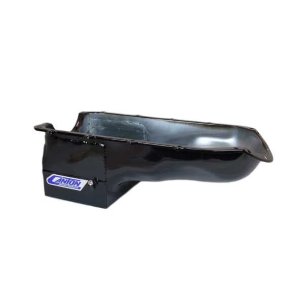 Canton 15-452BLK Oil Pan For Pontiac 301-455 Early GTO Road Race Pan