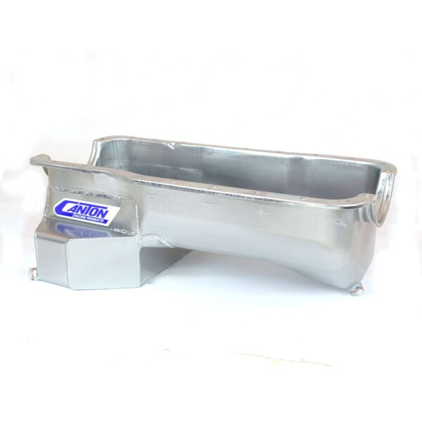 Canton 15-694 Oil Pan For Ford 351W Fox Body Mustang Rear T Sump Road Race Pan