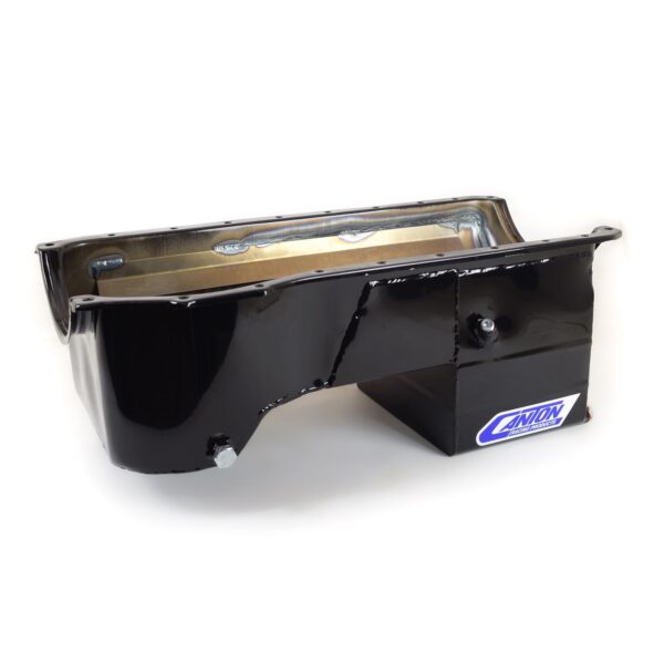 Canton 15-720BLK Oil Pan For Ford 351C Rear Sump Fox Body Conversion Street