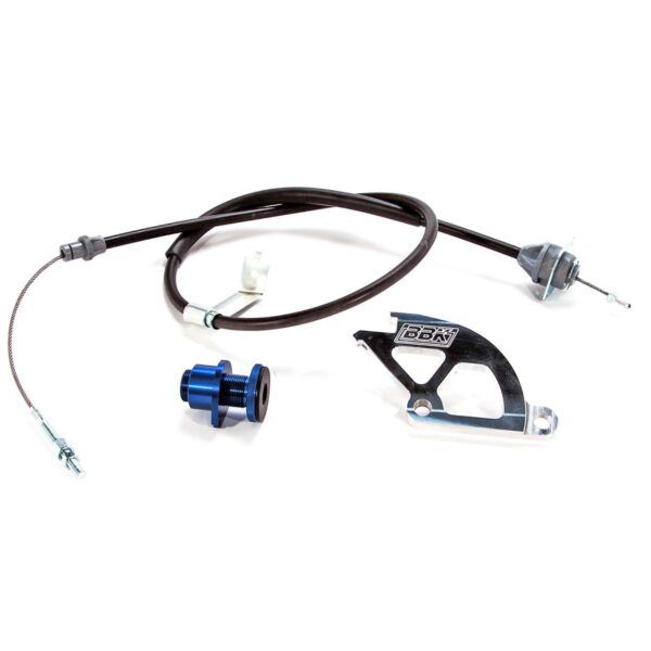 BBK MUSTANG HD ADJ CLUTCH CABLE QUADRANT & FW ADJUSTER