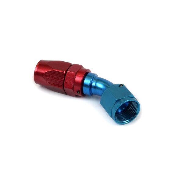 Canton 23-645 Aluminum Hose End -10 AN Swivel 45 Degrees