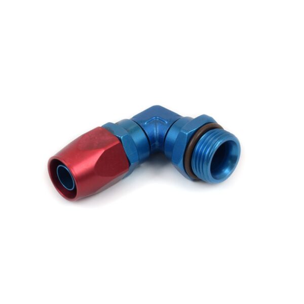 Canton 23-6756 Aluminum Hose End -10 AN Swivel 90 Degree To -12 AN Port