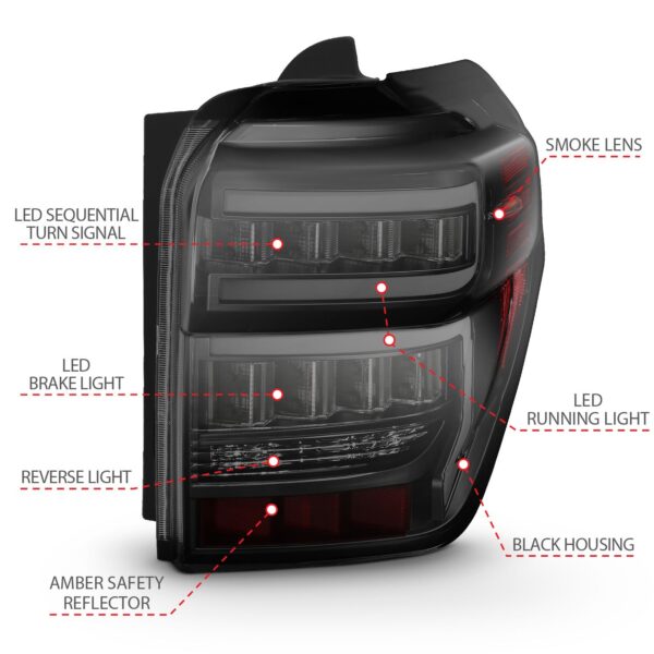 ANZO USA Tail Light Assembly