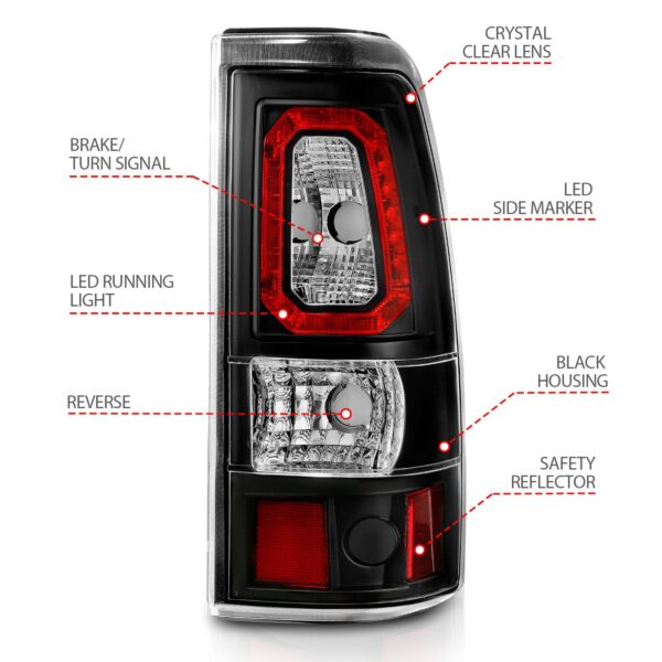 ANZO USA Tail Light Assembly