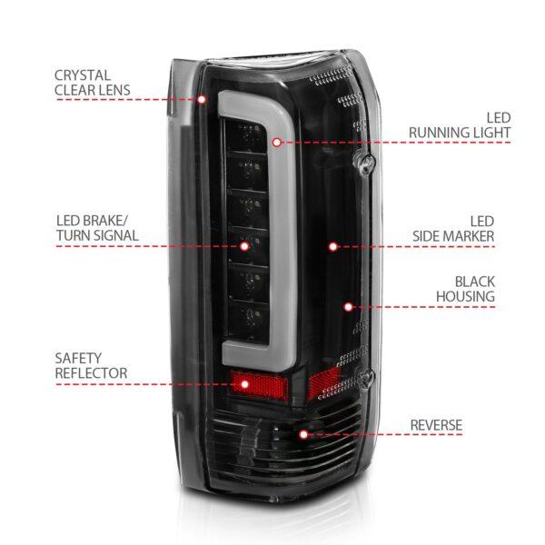 ANZO USA LED Tail Light Assembly