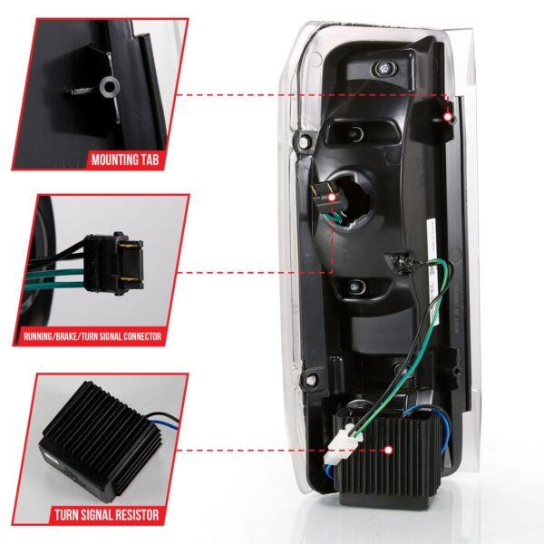 ANZO USA LED Tail Light Assembly