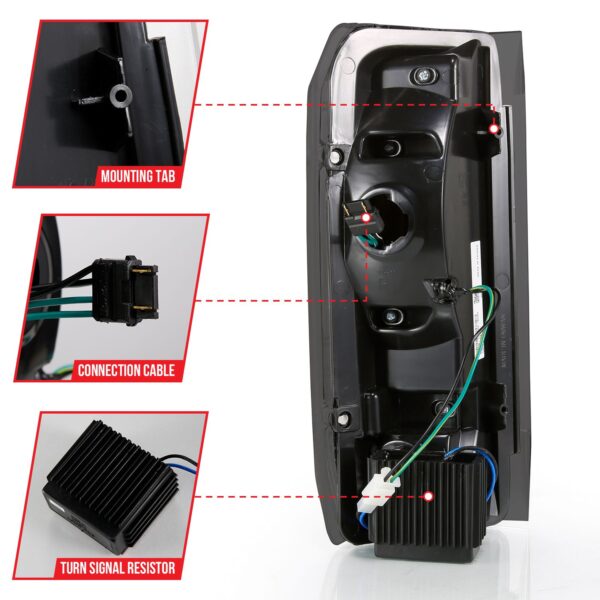 ANZO USA LED Tail Light Assembly