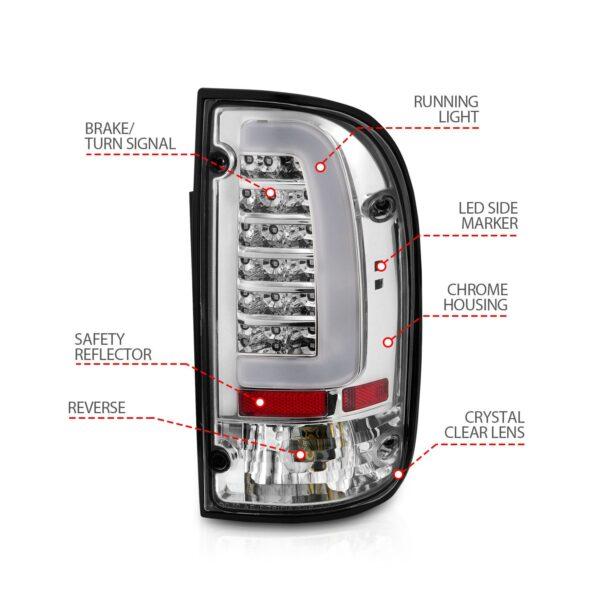 ANZO USA LED Tail Light Assembly