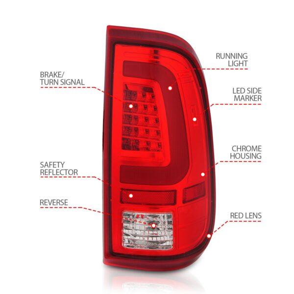 ANZO USA LED Tail Light Assembly