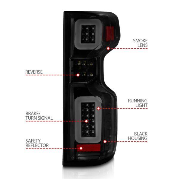 ANZO USA LED Tail Light Assembly