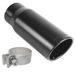 MagnaFlow 3.5in. Round Black Coated Exhaust Tip 35235