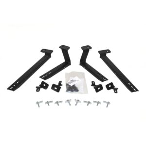 Big Country Truck Accessories 390895 - Brackets for 4", 5" & 6" WIDESIDER Bars - Cab Length - Black