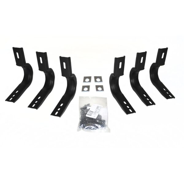 Big Country Truck Accessories 394015 - WIDESIDER Side Bars - BRACKET KIT ONLY - Textured Black