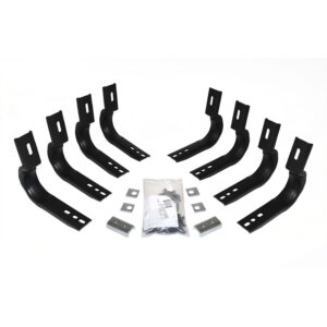 Big Country Truck Accessories 392035 - WIDESIDER Side Bars - BRACKET KIT ONLY - Textured Black