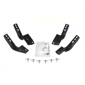 Big Country Truck Accessories 392705 - WIDESIDER Side Bars - BRACKET KIT ONLY - Textured Black