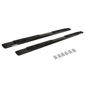 Big Country Truck Accessories 395089679 - 5" WIDESIDER XL Composite Side Steps With Mounting Brackets - Black Powdercoat