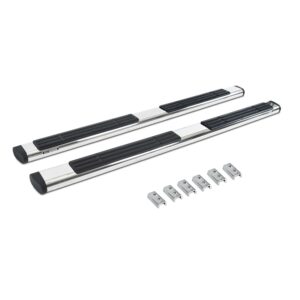 Big Country Truck Accessories 396876 - 6" WIDESIDER Platinum Side Bars - BARS ONLY - Polished Stainless Steel