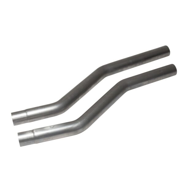 BBK CAMARO V6 2-1/2 MID X PIPE (ALUMINIZED)