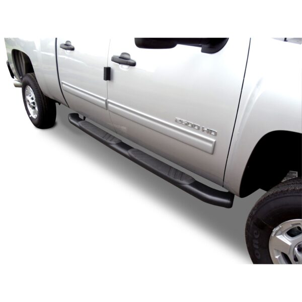 Big Country Truck Accessories 395368801 - 5" WIDESIDER XL Composite Side Steps With Mounting Brackets - Black Powdercoat