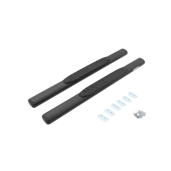 Big Country Truck Accessories 3940520 - 4" WIDESIDER Side Bars - BARS ONLY - Textured Black