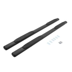 Big Country Truck Accessories 3940870 - 4" WIDESIDER Side Bars - BARS ONLY - Textured Black