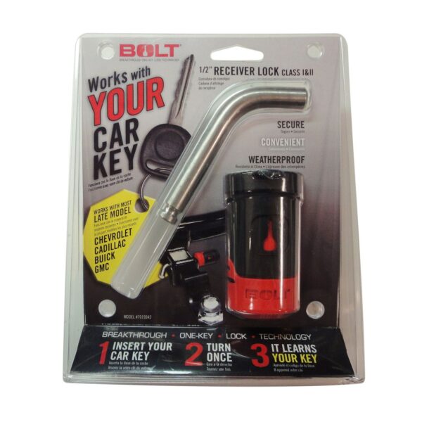 BOLT 1/2In. Receiver Lock GM Late Model (GM-B)