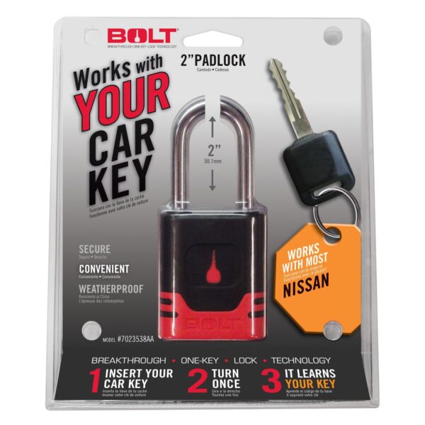 BOLT Padlock Nissan