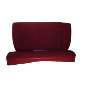 Front Sport Buckets with Head Rests, Leg Lumbar and Rear Bench Seat Upholstery