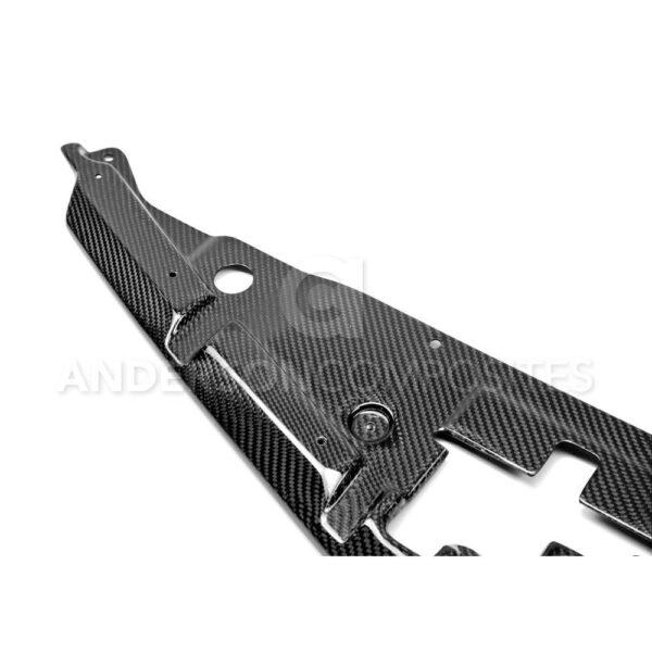 Anderson Composites, AC-CP1011CHCAM, Carbon fiber radiator cover for 2012-2015 Chevrolet Camaro ZL1, Z28, SS