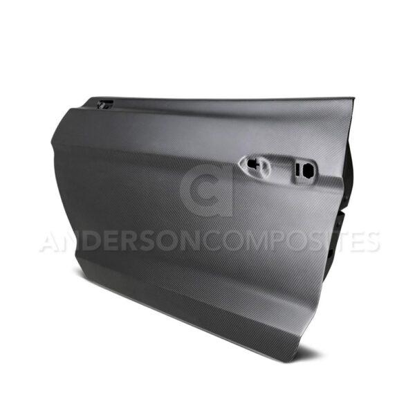 Anderson Composites, AC-DD15FDMU-DRY, DRY CARBON doors for 2015-2020 Ford Mustang