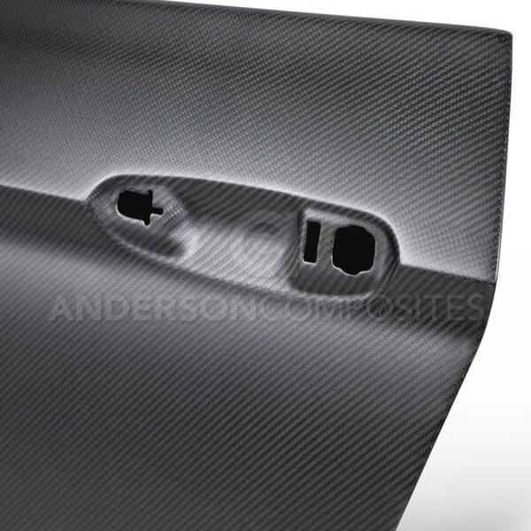 Anderson Composites, AC-DD15FDMU-DRY, DRY CARBON doors for 2015-2020 Ford Mustang