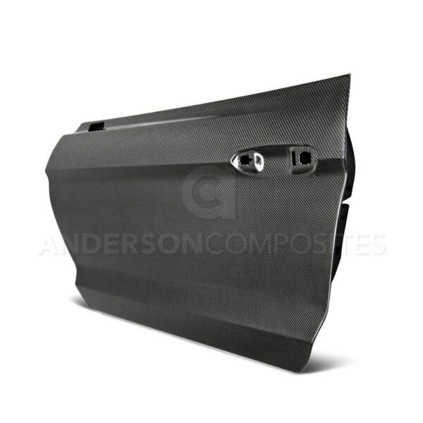 Anderson Composites, AC-DD15FDMU, Carbon fiber doors for 2015-2020 Ford Mustang