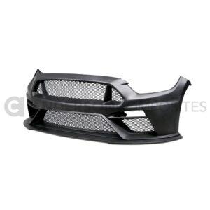 Anderson Composites, AC-FB15FDMU-TT-GF, Type-TT (Ford GT Style) fiberglass front bumper for 2015-2017 Ford Mustang