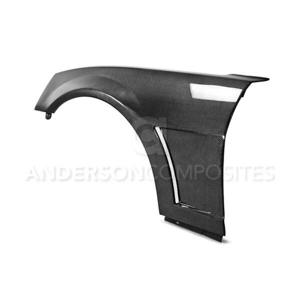 Anderson Composites, AC-FF1011CHCAM-SS, Type-SS carbon fiber fenders for 2010-2015 Chevrolet Camaro - vented (10mm wider)