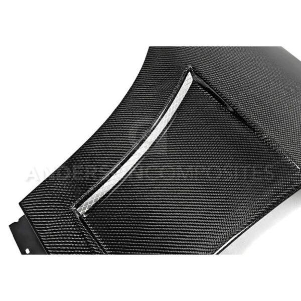 Anderson Composites, AC-FF1011CHCAM-SS, Type-SS carbon fiber fenders for 2010-2015 Chevrolet Camaro - vented (10mm wider)