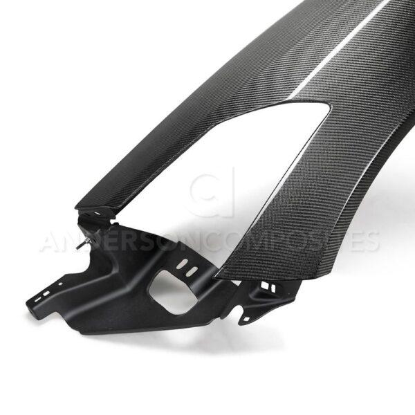 Anderson Composites, AC-FF14CHC7-OE, Carbon fiber fenders for 2014-2019 Chevrolet Corvette C7 Stingray