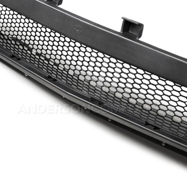 Anderson Composites, AC-FG15DGCH, Type-SA Carbon fiber front grille for 2015-2020 Dodge Challenger Hellcat/Widebody