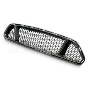 Anderson Composites, AC-FG15FDMU-GT, Type-GT carbon fiber upper grille for 2015-2017 Ford Mustang