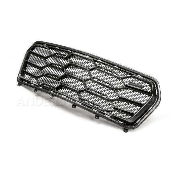 Anderson Composites, AC-FG17CHCAMZL, Carbon fiber front grille for 2017-2021 Chevrolet Camaro ZL1 1LE