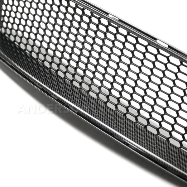 Anderson Composites, AC-FG18FDMU-GT, Type-GT carbon fiber upper grille for 2018-2020 Ford Mustang GT