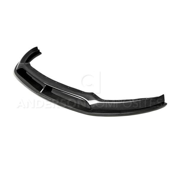 Anderson Composites, AC-FL15FDMU-AR, Type-AR carbon fiber front chin splitter for 2015-2017 Ford Mustang