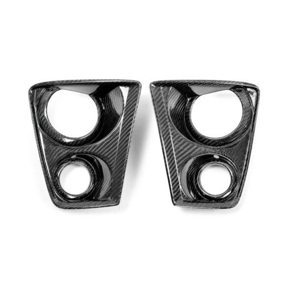 Anderson Composites, AC-FLS14CHCAM, Type-ZL carbon fiber fog light bezels for 2012-2015 Chevrolet Camaro ZL1