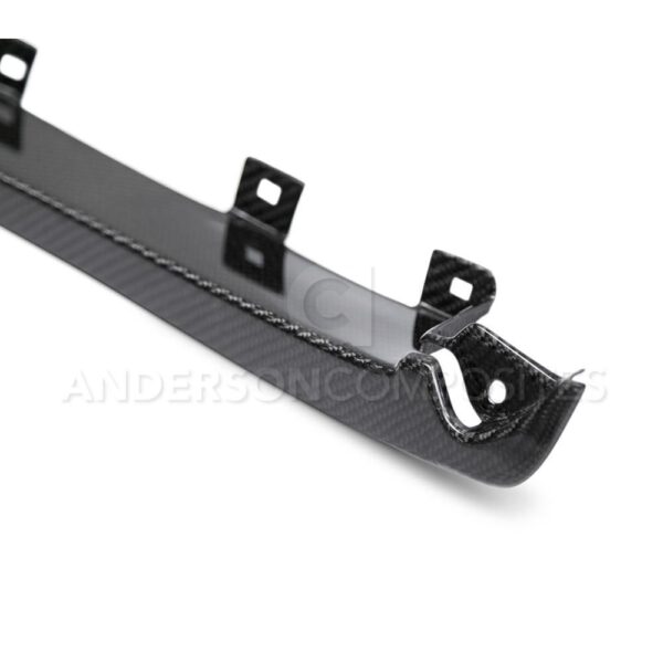 Anderson Composites, AC-FSG15MU350, Carbon fiber rear splash guards for 2015-2020 Ford Mustang Shelby GT350