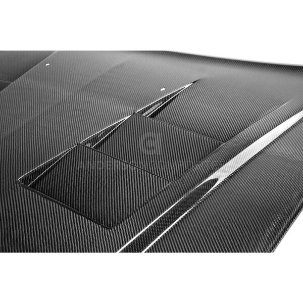 Anderson Composites, AC-HD1113DGCR4D-TS, Type-TS carbon fiber hood for 2011-2014 Dodge Charger