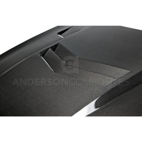 Anderson Composites, AC-HD13CAATS-VT, Type-VT carbon fiber hood for 2013-2015 Cadillac ATS