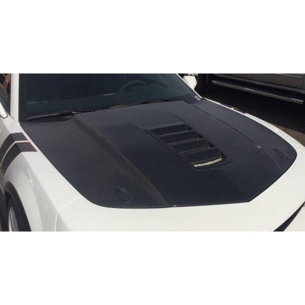 Anderson Composites, AC-HD14CHCAM-Z28, Type-Z28 carbon fiber hood for 2014-2015 Chevrolet Camaro Z28