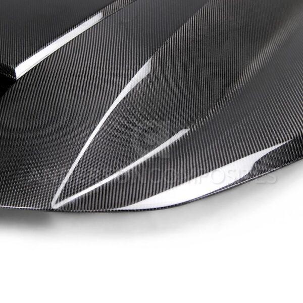 Anderson Composites, AC-HD16CHCAM-CP-DS, Type-CP double sided carbon fiber hood for 2016-2021 Chevrolet Camaro