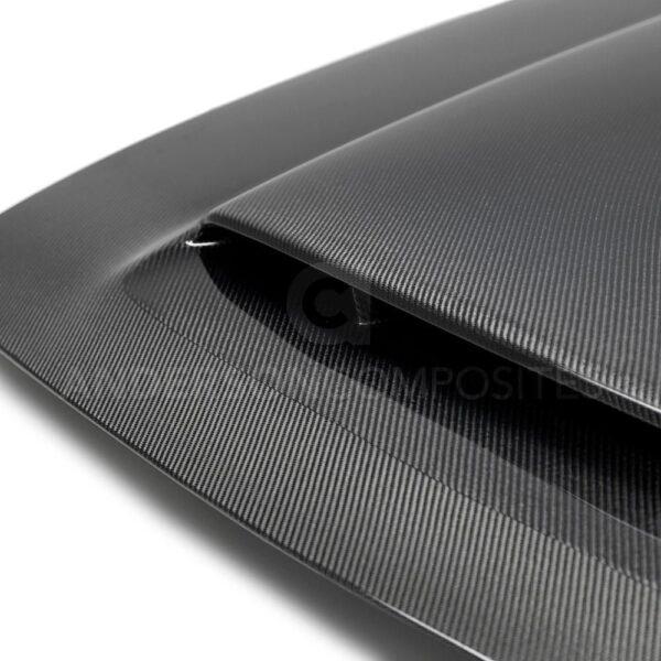 Anderson Composites, AC-HD18DGCHDM-OE, Type-OE carbon fiber hood for 2018 Dodge Challenger Demon